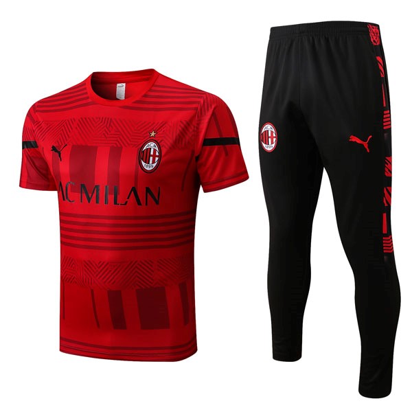 Trikot AC Milan Komplett-Set 2022-2023 Rote